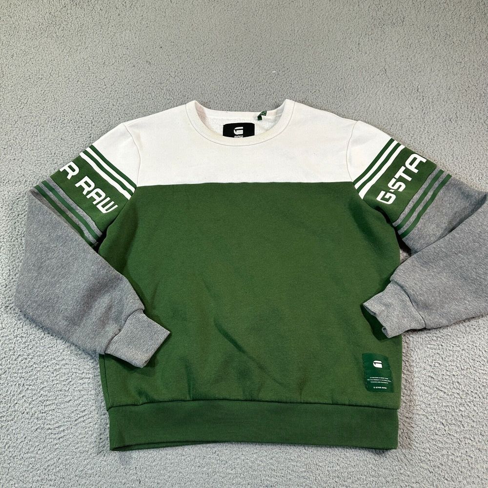 G-Star Green and Gray Sweatshirt